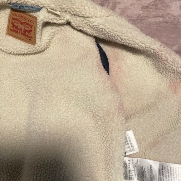 Levi’s Sherpa lined denim trucker jacket - Picture 6 of 7